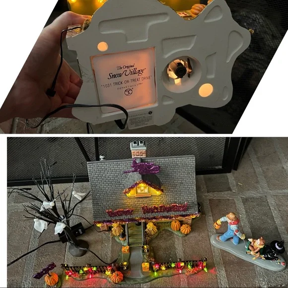 SOLD!!! Dept 56 Halloween "1031 Trick or Treat Drive" Retired - Picture 10 of 17